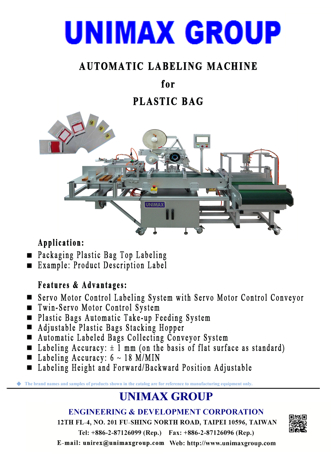 Automatic Labeling Machine for Plastic Bags